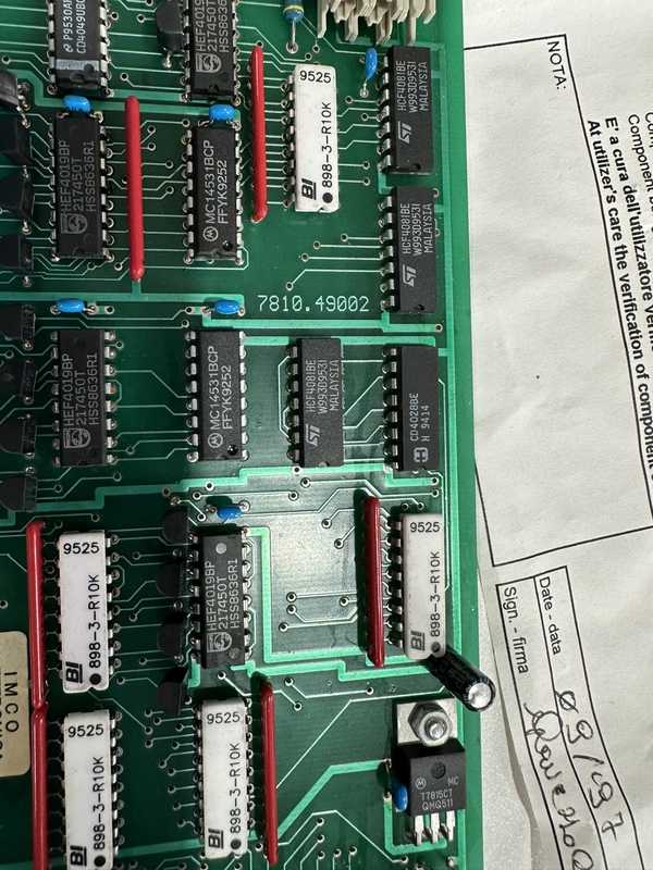 INNSE 7810.49002 Expander Board for Industrial I/O Expansion