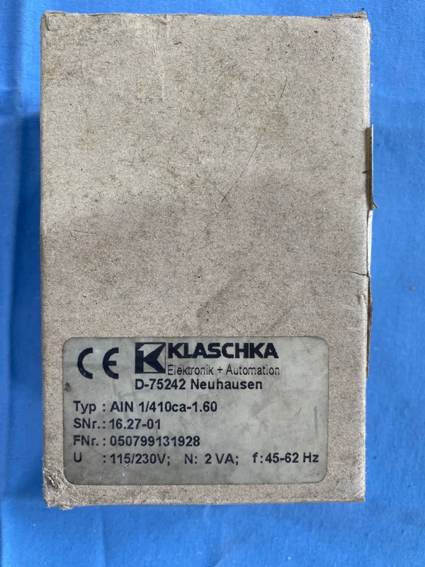 KLASCHKA AIN1/410ca-1.60 Controller for Accurate Signal Control