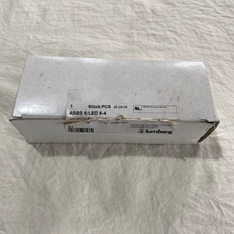 Lumberg ASBS6/LED-5/4 Sensor Distribution Box for Automation
