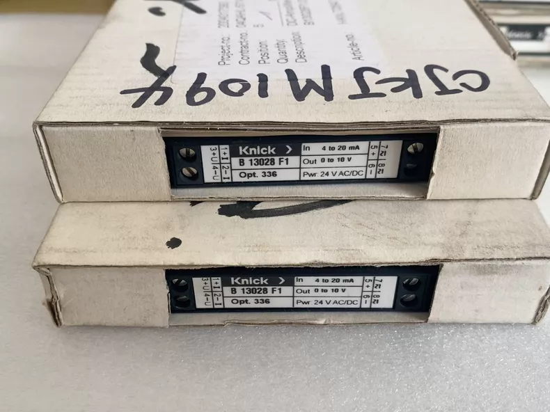 Knick B13028 F1 Signal Isolator for Industrial Process Control