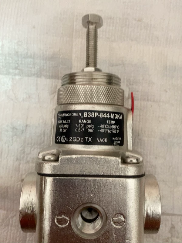 NORGREN HERION B38P-844-M3KA Explosion-proof Pressure Reducing Valve - Image 2
