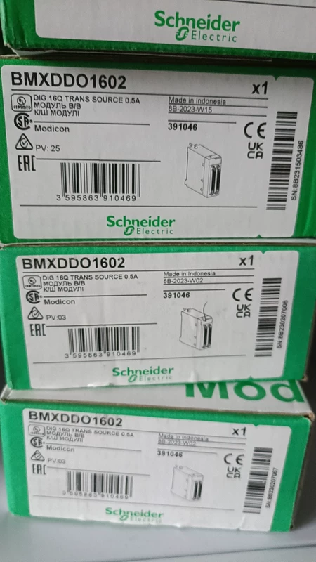 Schneider BMXDDO1602 Digital Output Module for PLC