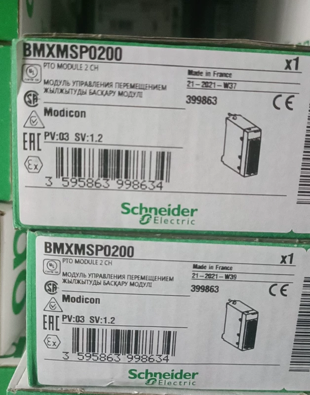 Schneider BMXMSP0200 PTO Module for Motion Control