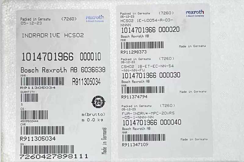 Rexroth CSH02.1B-ET-EC-NN-S4-NN-NN-FW R911374794 Servo Drive Mainboard - Image 3