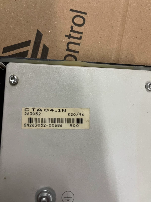 INDRAMAT CTA04.1N 263052-00686 Operator Panel for Industrial Use - Image 3