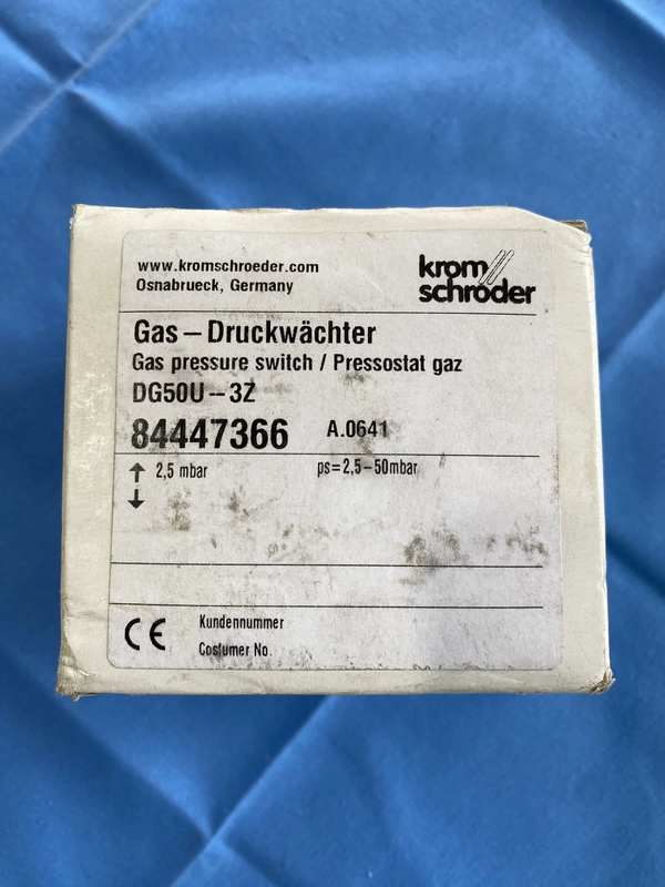 Kromschröder DG50U-3Z Gas Pressure Switch for Safety