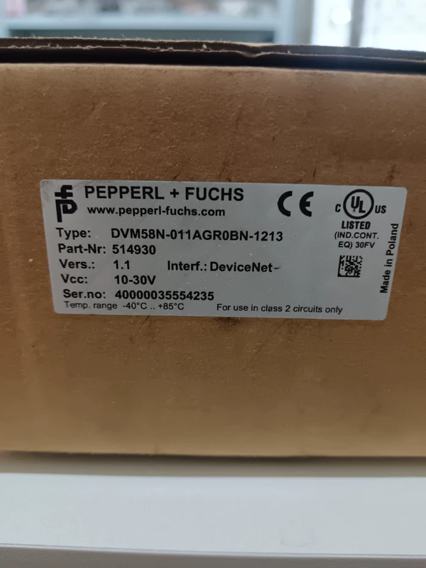 Pepperl+Fuchs DVM58N-011AGR0BN-1213 Absolute Encoder