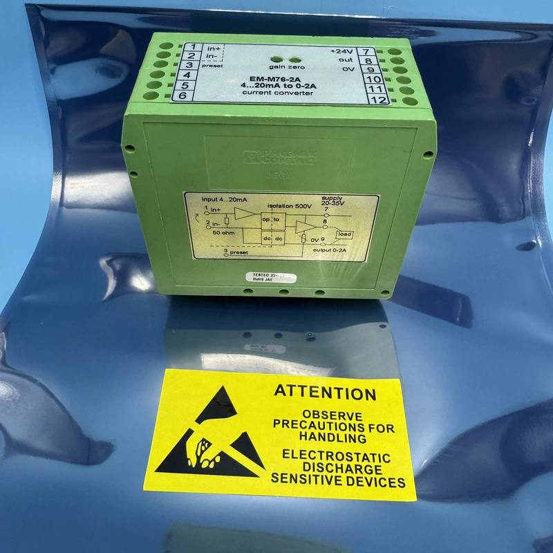 Reliance EM-M76-2A-2 Current Transmitter for Industrial Use