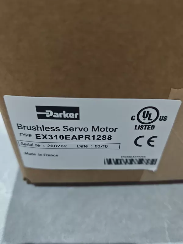 Parker EX310EAPR1288  260262 Brushless Servo Motor for Automation
