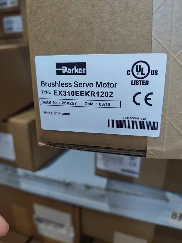 Parker EX310EEKR1202 Brushless Servo Motor 1.2kW