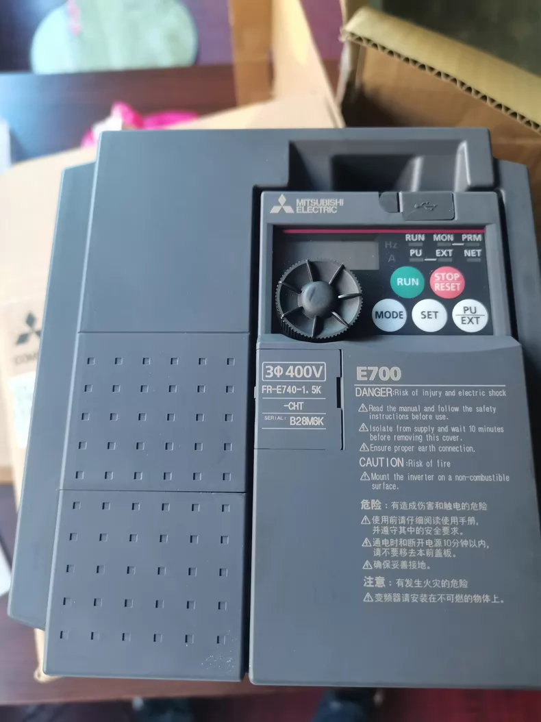 Mitsubishi FR-E740-1.5K-CHT Inverter 1.5kW 400V 3-Phase - Image 2