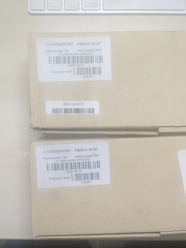 Schaffner FS6513-10-07  4200-6213 Line Filter for EMI Suppression