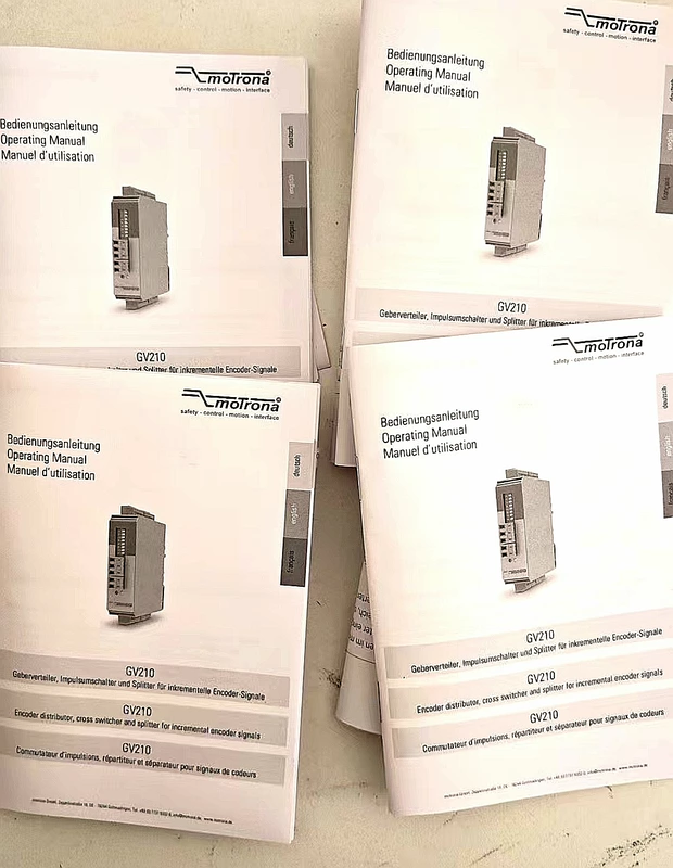 MOTRONA GV210 Encoder Distributor for Industrial Automation - Image 2