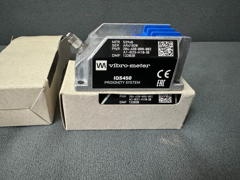 VIBRO-METER IQS450 204-450-000-002 Signal Conditioner for Vibration Monitoring