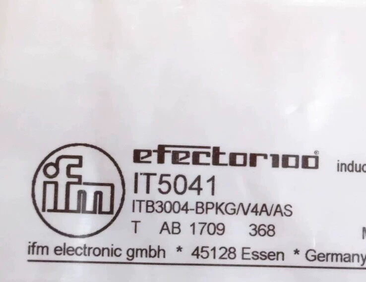 IFM IT5041 Inductive Proximity Sensor for Industrial Use