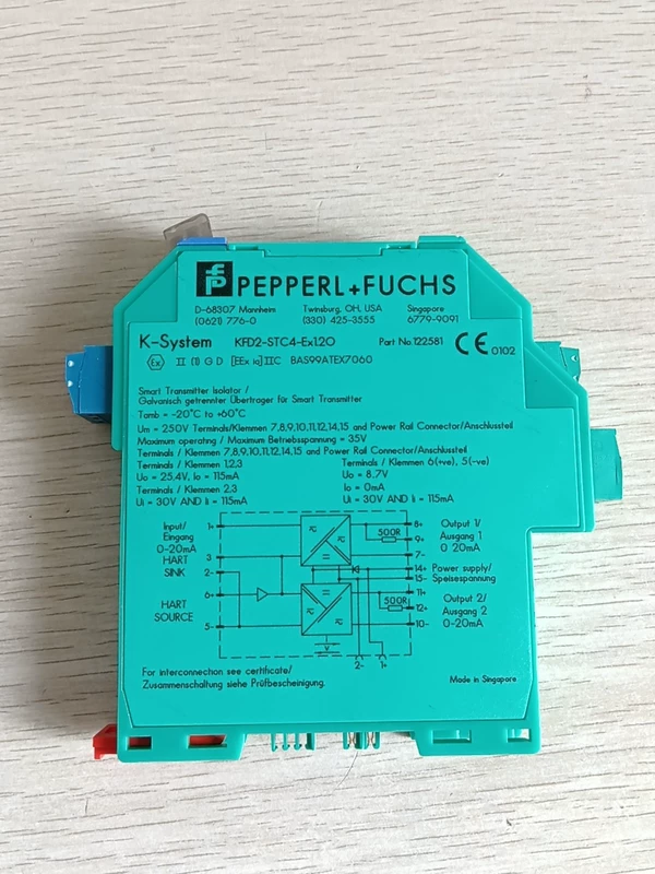 PEPPERL+FUCHS KFD2-STC4-EX12Q Safety Barrier for Hazardous Areas - Image 3