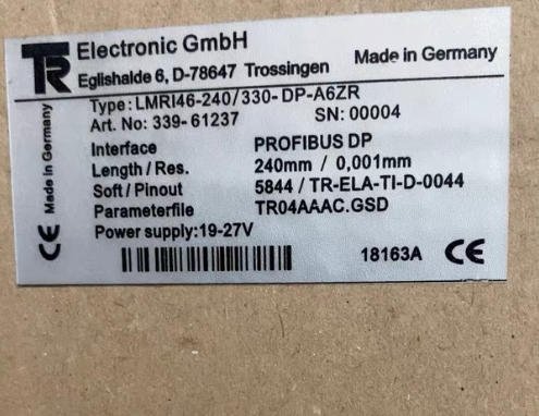 TR Electronic LMRI46-240/330-DP-A6ZR  00004 Linear Encoder