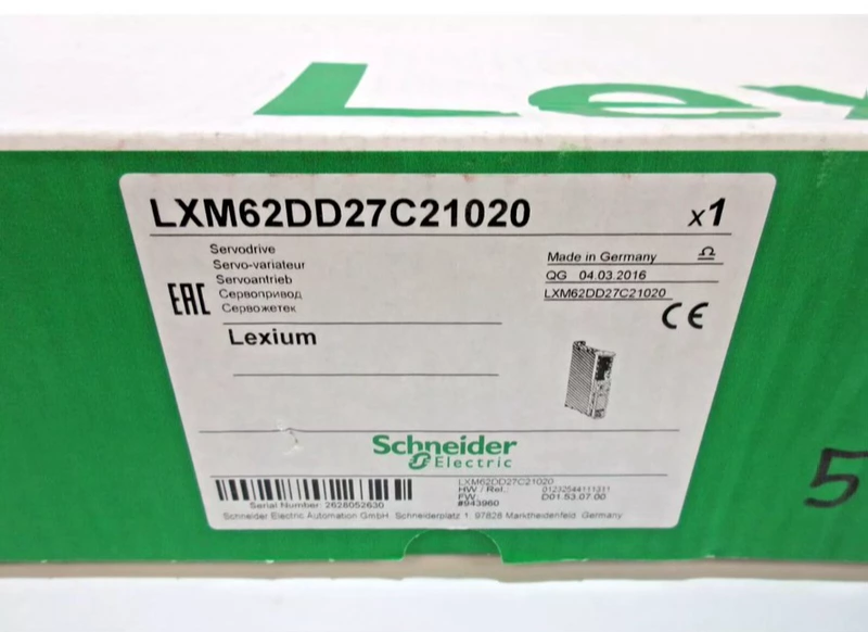 Schneider LXM62DD27C21020 Servo Drive for Precision Motion