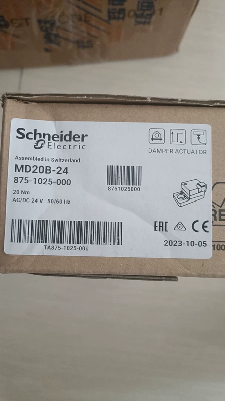 Schneider MD20B-24 Damper Actuator for HVAC Control