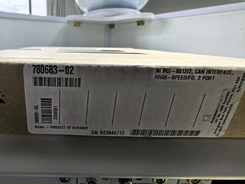 NI PCI-8512/2 CAN Communication Card Industrial Automation - Image 3