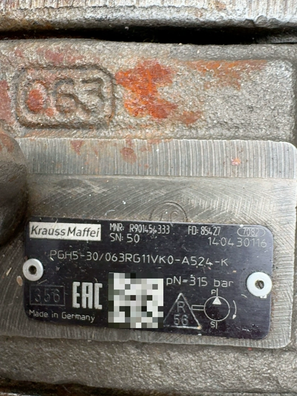 KraussMaffei PGH5-30/063R Hydraulic Pump for Industrial Use - Image 2