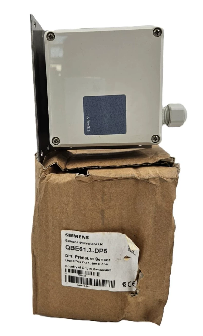 SIEMENS QBE61.3-DP5 Differential Pressure Sensor for HVAC
