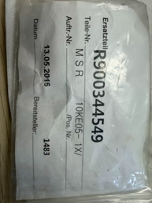 Rexroth R900344549 MSR10KE05-1X Cartridge Check Valve