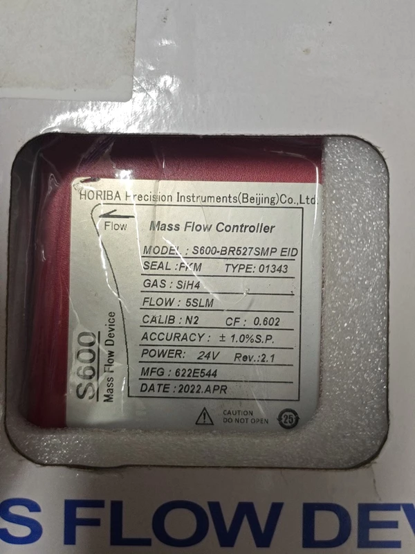 HORIBA S600-BR527SMP MFC for Precision Gas Flow Control - Image 2