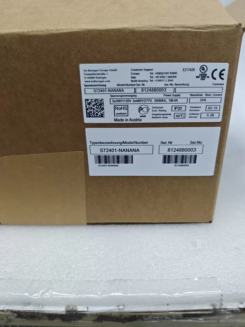 Kollmorgen S72401-NANANA  8124880003 Servo Drive