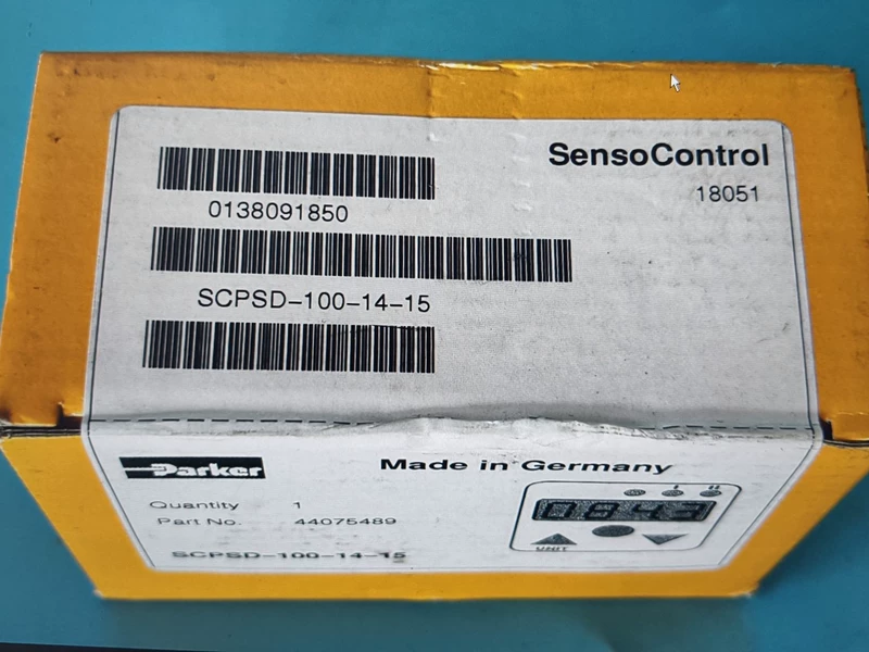 Parker SCPSD-250-04-15 Compact Industrial Pressure Sensor - Image 3