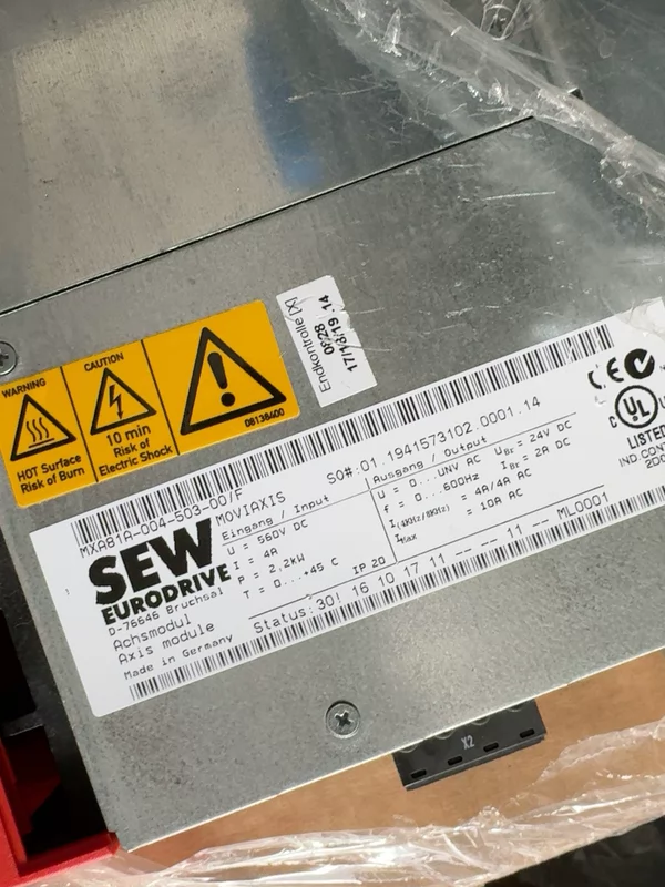 SEW SEWMXA81A-004-503-00/F Drive Unit for Automation