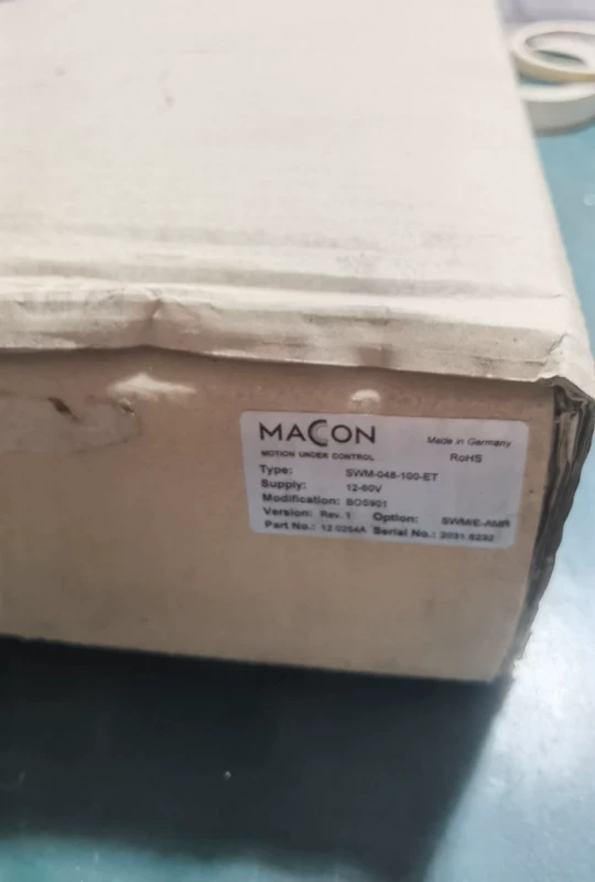 MACON SWM-048-100-ET Motion Controller for Automation
