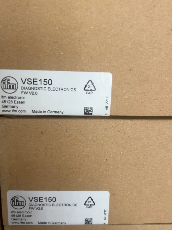 IFM VSE150 Vibration Analysis Module for Machine Monitoring