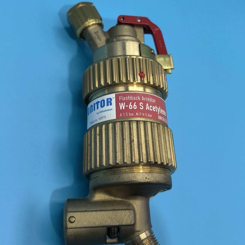 UNITOR W-66 S Flashback Arrestor for Gas Welding Safety - Image 3