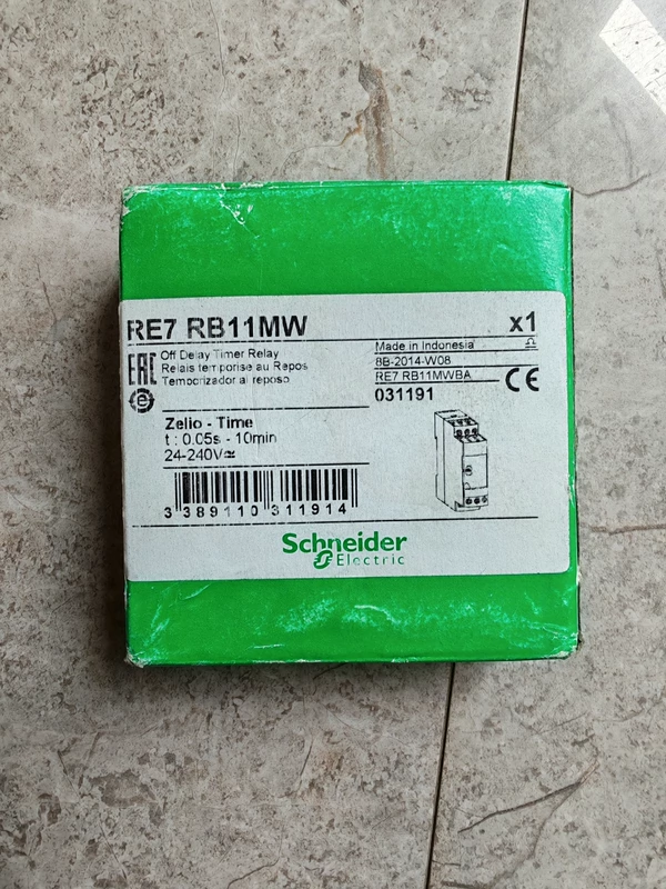 Time Relay Schneider RE7RB11MW for Industrial Timing