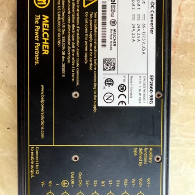 DC-DC Converter BEL MELCHER EP2660-9RG for Rail Systems