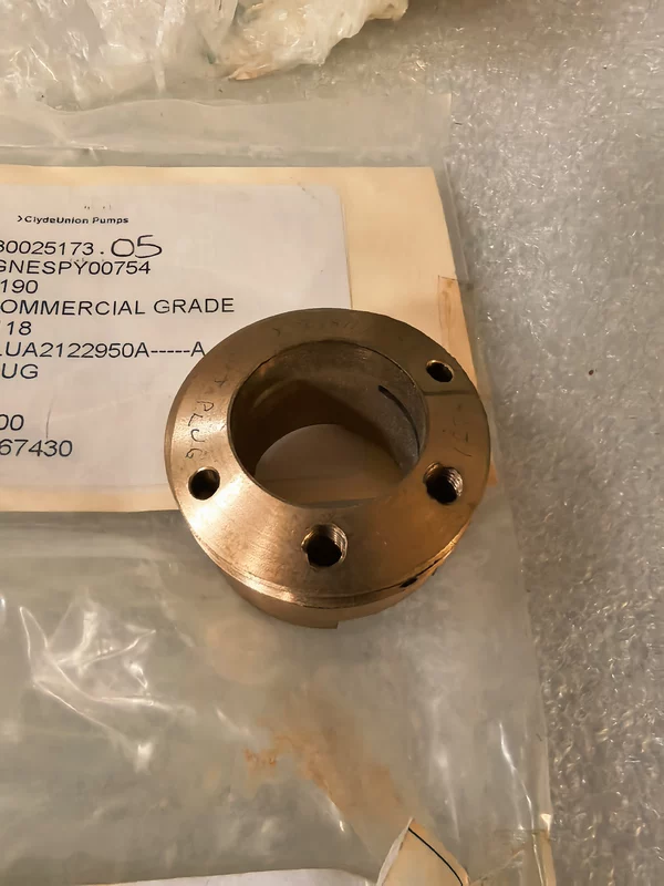 Pump Brass Plug SPX PLUA2122950A‐‐‐‐‐‐A Replacement Part