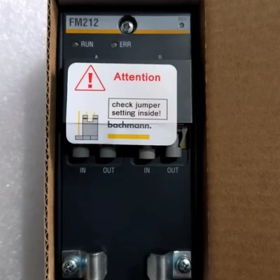 Fiber Optic Module bachmann FM212 for Networks in Industry