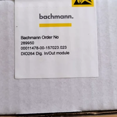 bachmann DIO264 Digital I/O Module for Automation Systems