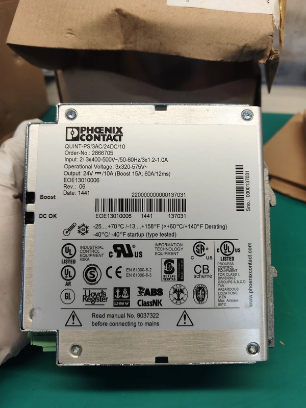 Power Unit Phoenix Contact QUINT-PS/3AC/24DC/10 2866705 - Image 3