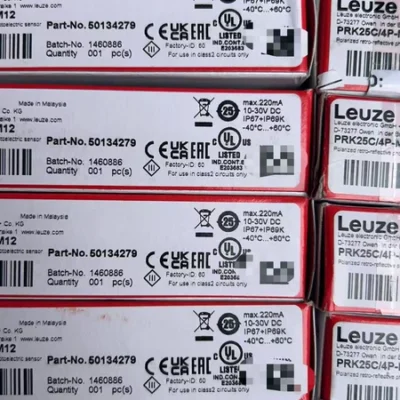 Conveyor Object Detection with LEUZE PRK25C/4P-M12