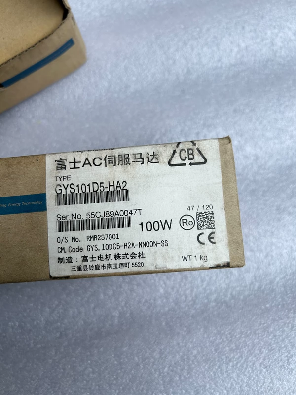 Packaging Automation with Fiji GYS101D5-HA2 Servo Motor