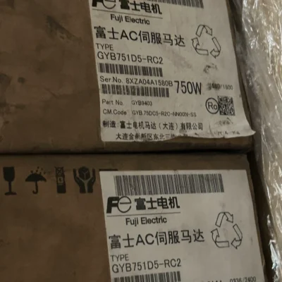 Fuji GYB751D5-RC2 Servo Motor 750W Industrial Automation