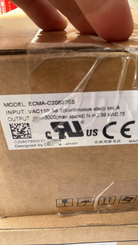 Packaging Automation Servo Motor Delta ECMA-C20807SS