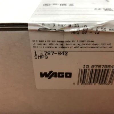 WAGO 787-842 for Factory Automation Control Panels