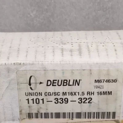 CNC Machine Coolant Solution DEUBLIN 1101-339-322 Union