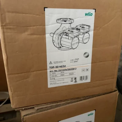 HVAC Heating Circulation with WILO TOP-SD 40/10 Pump