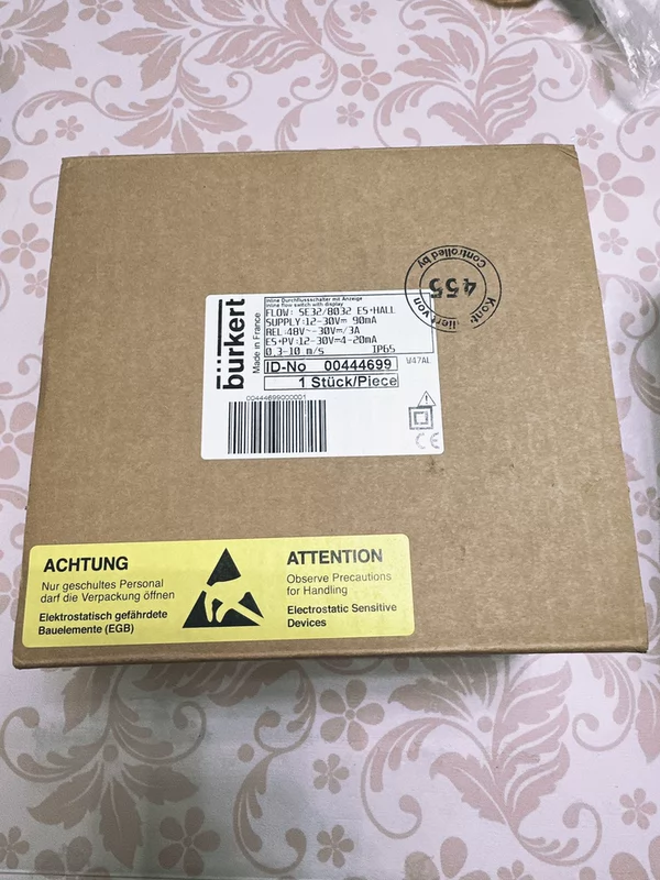 Burkert 8032 00444699 Flow Switch for Automation