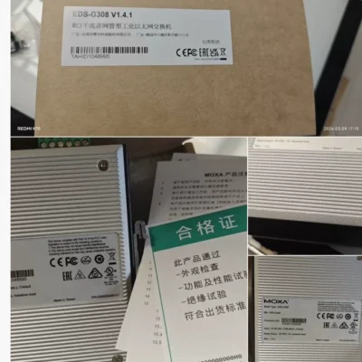 MOXA EDS-G308 V1.4.1 Industrial Ethernet Switch 8-Port