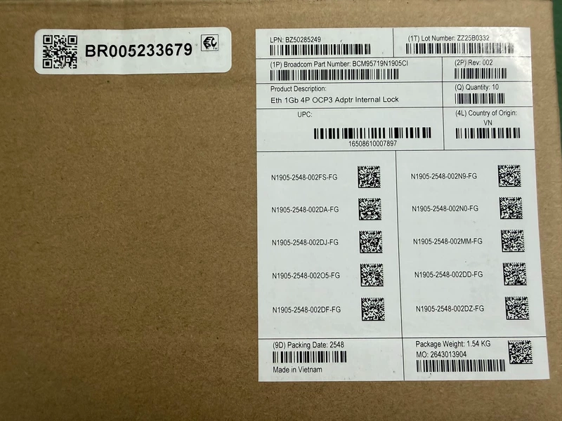 Data Center Networking with BROADCOM BCM95719N1905CI - Image 3
